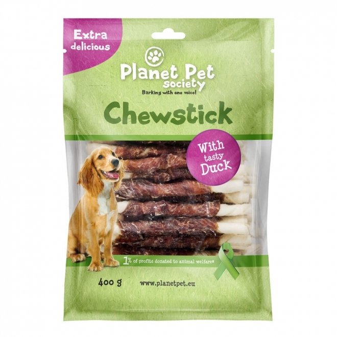 Planet Pet Society Tyggepinne And 13cm 400g