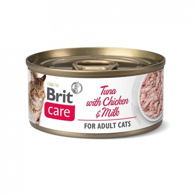Brit Care Cat tunkfisk, kylling & melk 70 g