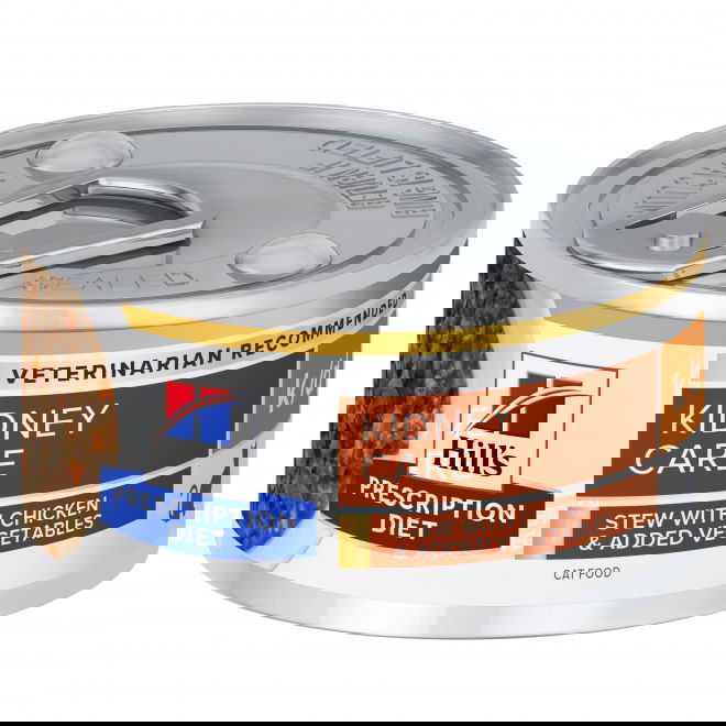 Hills Prescription Diet Feline k/d Kidney Care Stew Chicken & Vegetables 82 g