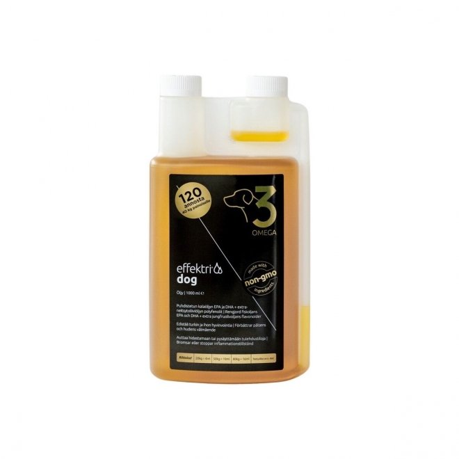 Effektri Dog Omega-3 Olje (1 l)