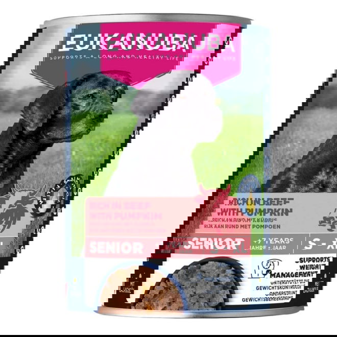 Eukanuba Dog Wet Senior Beef with Pumpkin 400g