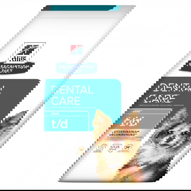 Hills Prescription Diet Canine t/d Dental Care Mini Chicken 3 kg