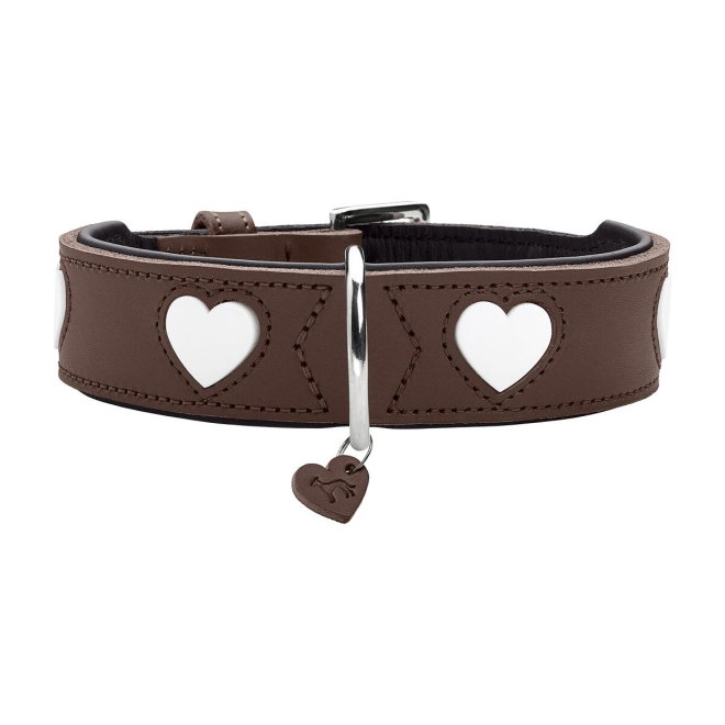 Hunter Collar Love Brown
