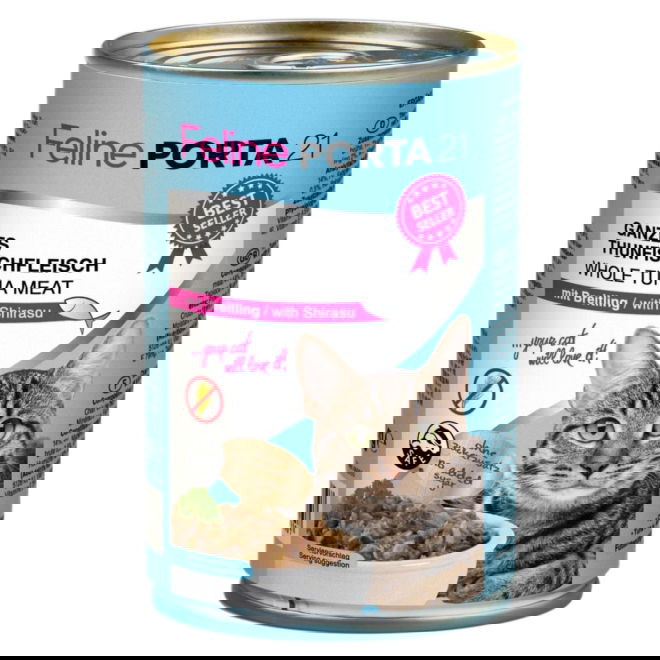 Feline Porta 21 Cat Adult Tuna with Shirasu (400 g)