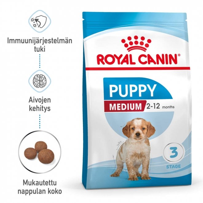 Royal Canin Medium Puppy tørrfôr til hundevalp