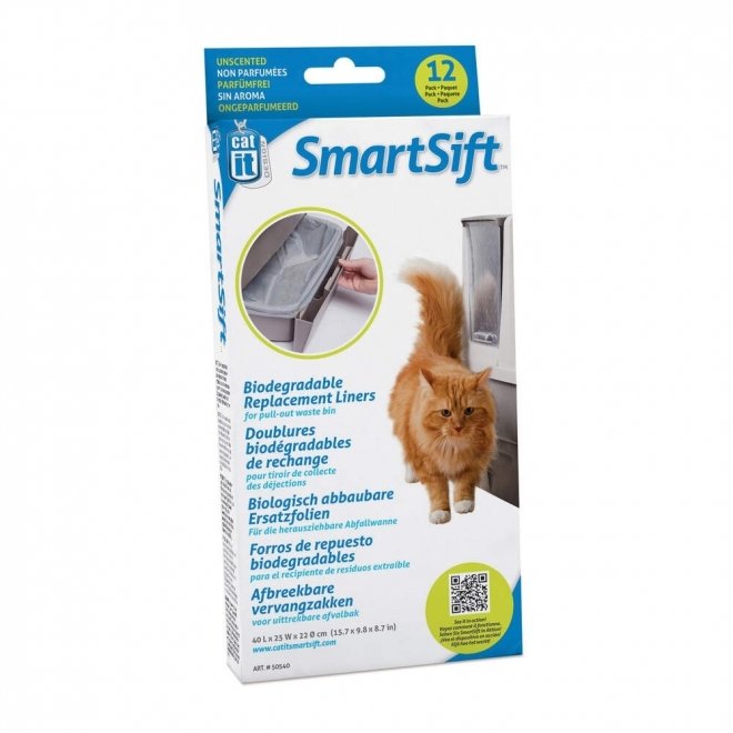Catit Plastdeksler til SmartSift Kattedo 12-pack