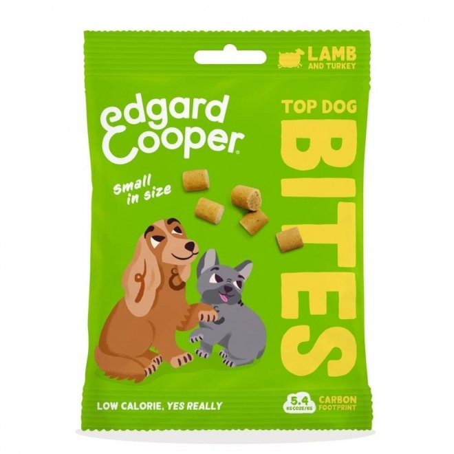 Edgard & Cooper Top Dog Bites Lam & Kalkun 50 g