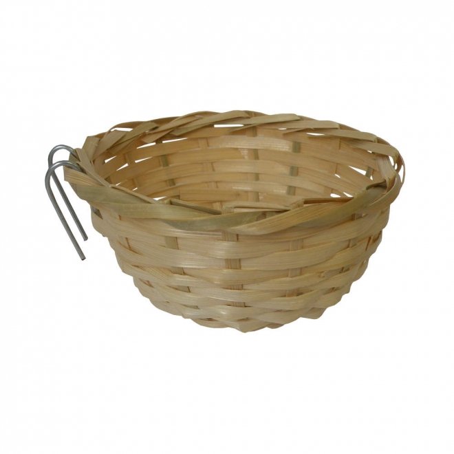 Tyrol Rattan Flettet Fuglerede 10x5cm