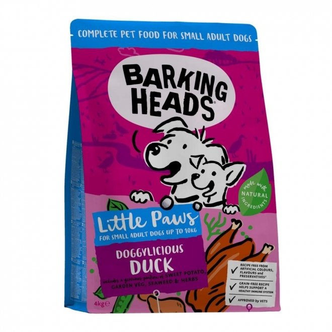 Barking Heads Small Breed Doggylicious Duck (4 kg)