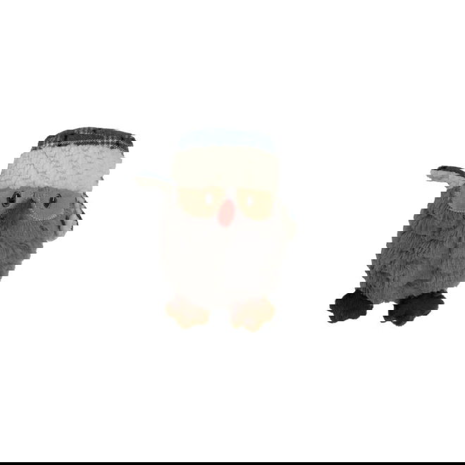 Bark-A-Boo Mistletoe Cabin Ugle 16 cm