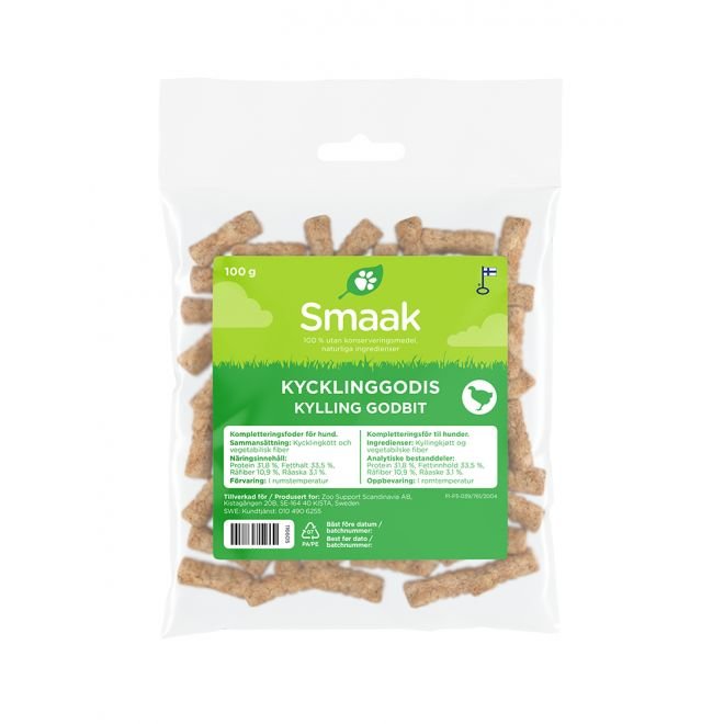 Smaak 100g  Kylling Godbit