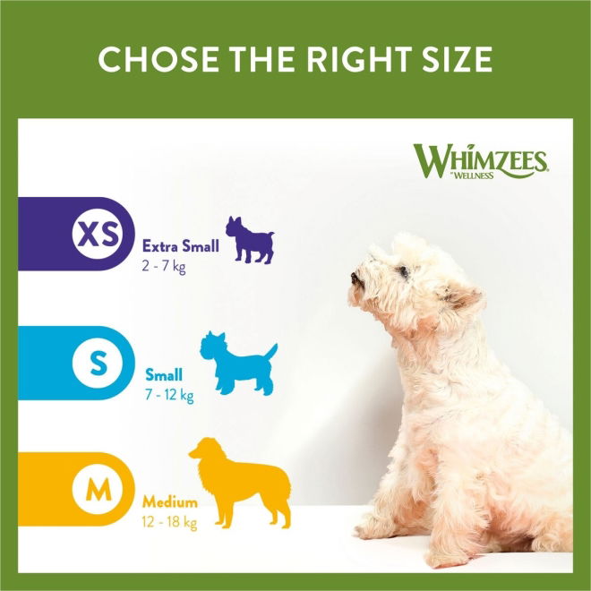 Whimzees Soft Dental tygg (S)