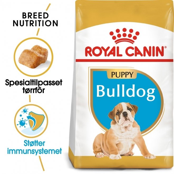 Royal Canin Breed Bulldog Puppy tørrfôr til hundevalp