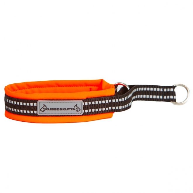 Kusse&Kutta Hundehalsband oransje