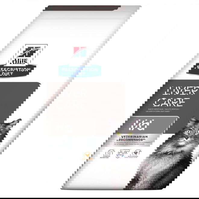 Hills Prescription Diet Feline l/d Liver Care Chicken 1,5 kg
