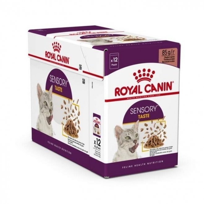 Royal Canin Sensory Taste Gravy Adult våtfôr til katt