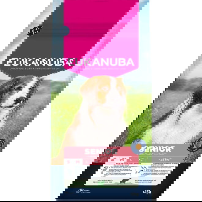Eukanuba Senior Small & Medium Breed Lamb & Rice