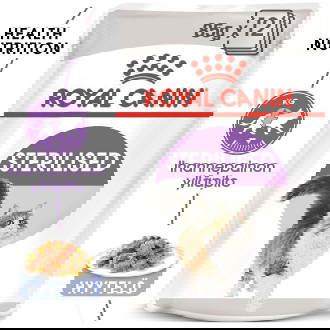 Royal Canin Sterilised Jelly Adult våtfôr til katt 12x85g