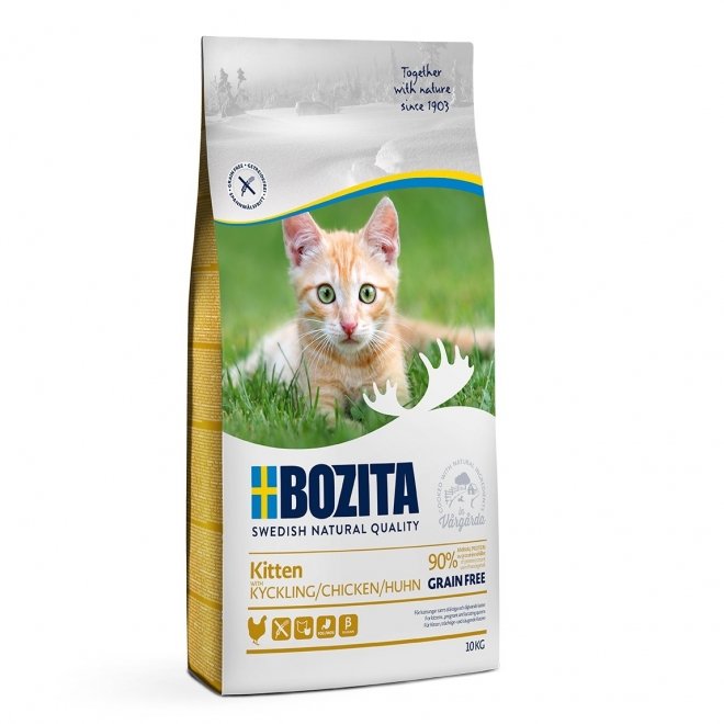 Bozita Kitten Grain Free Chicken (10 kg)