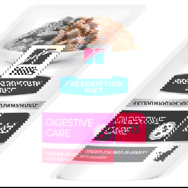 Hills Prescription Diet Feline i/d Digestive Care Salmon 12x85 g