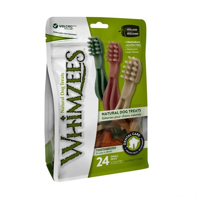 Whimzees tannbørste S 24 stk