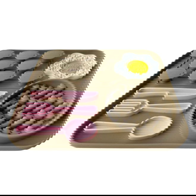 Little&Bigger Breakfast Club Brekkie Matsk&aring;l for Berikelse 25 x 22 cm