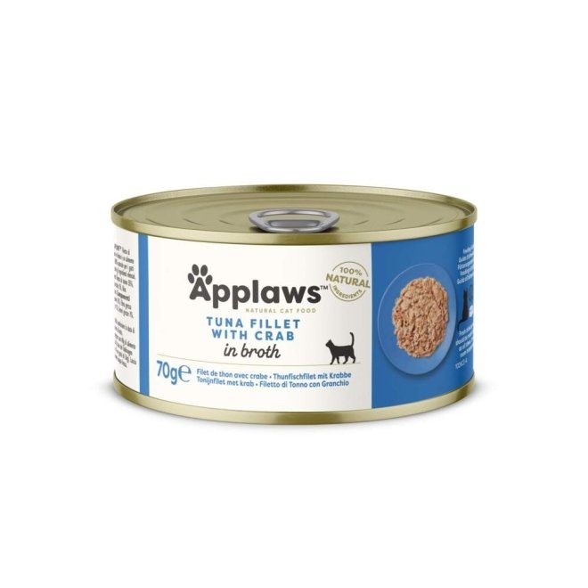 Applaws Cat tunfisk og krabbe 70g