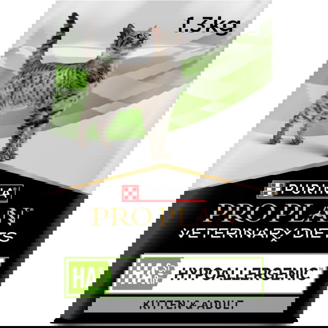 PURINA PRO PLAN VETERINARY DIETS Feline HA Hypoallergenic (1,3 kg)