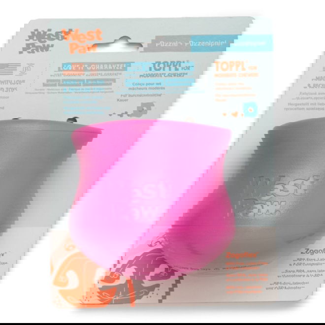 West Paw Toppl Limited Edition Rosa (10 cm)