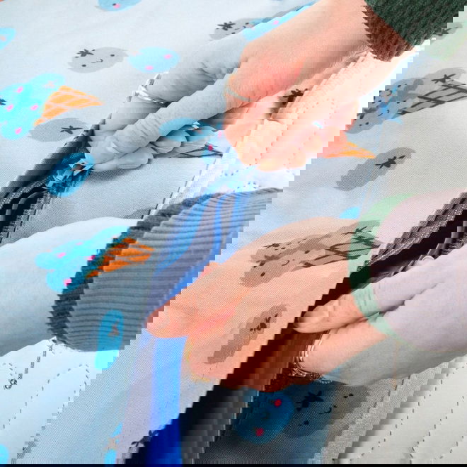 Rosewood kjølematte med overtrekk 68 x 53cm