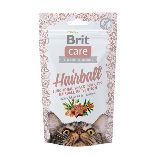 Brit Care Cat Snack Hairball 50 g (50 gram)