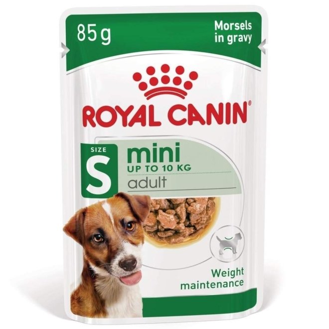 Royal Canin Mini Adult Gravy våtfôr til hund 12x85g