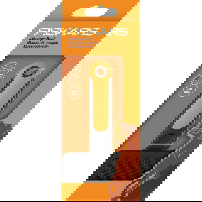 Fiskars Massageb&oslash;rste