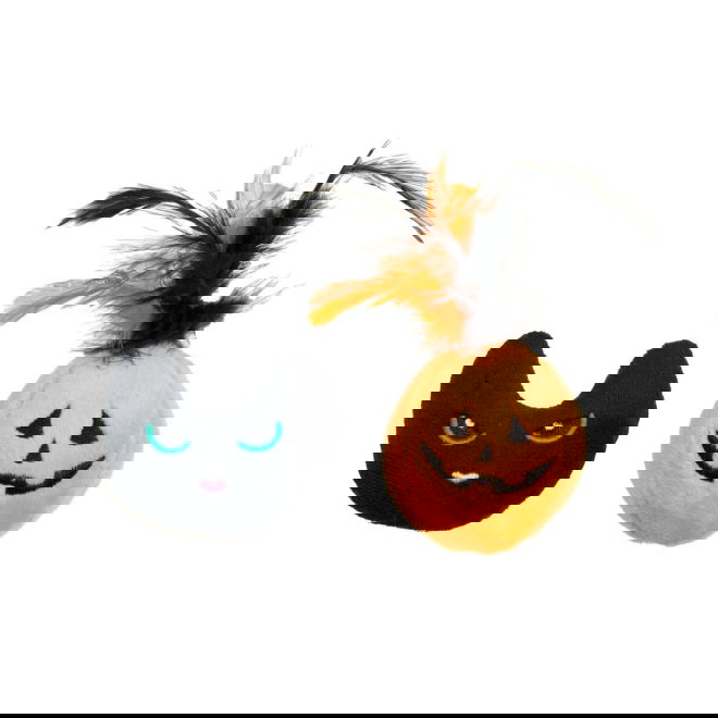 Little&Bigger Happy Halloween cat head & jack-o-lantern 2-pk