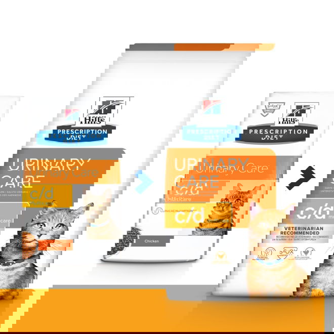 Hills Prescription Diet Feline c/d Urinary Care Multicare Chicken