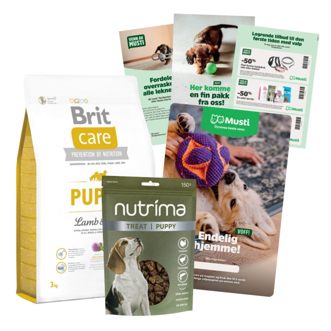 Valpepakke Brit Care Puppy Lamb&Rice