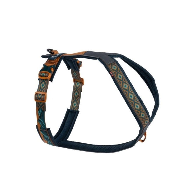 Non-stop Dogwear Line Harness Rachel Pohl 5.0 Hundesele Brun/Sort