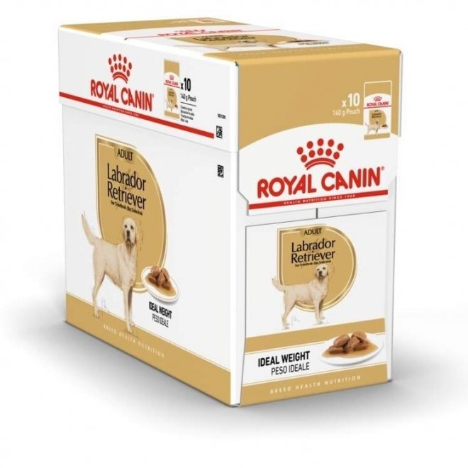 Royal Canin Breed Labrador Retriever Adult Gravy våtfôr til hund 10x140 g