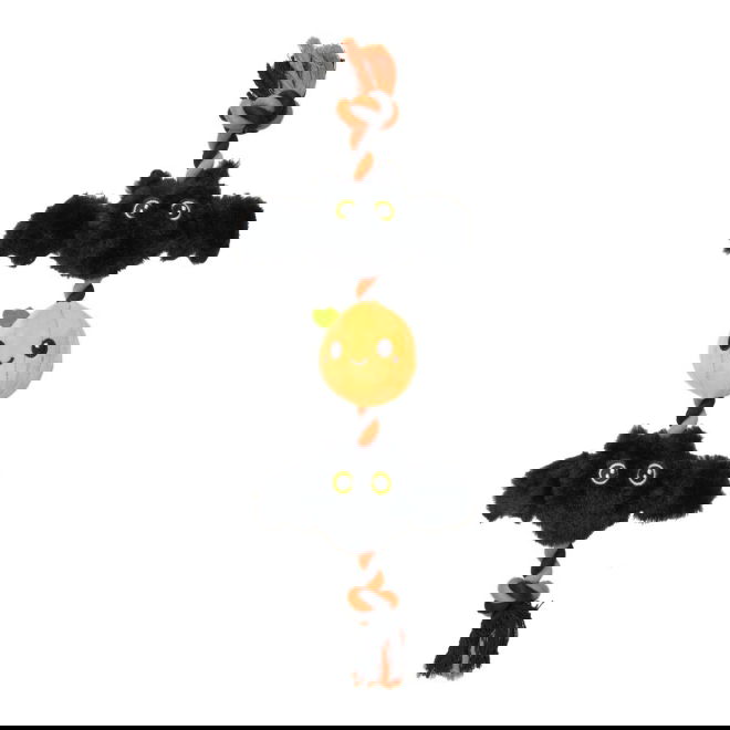 Little&Bigger Happy Halloween bats & pumpkin on rope