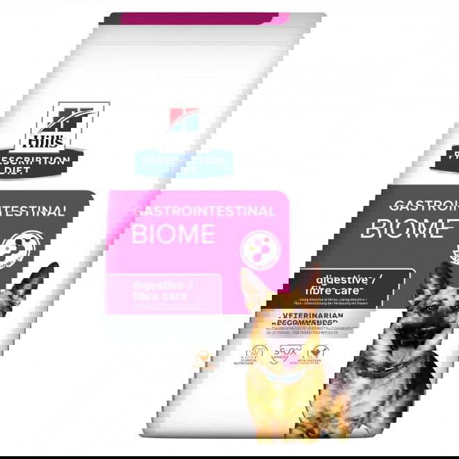 Hills Prescription Diet Canine Gastrointestinal Biome Digestive/Fibre Care Chicken