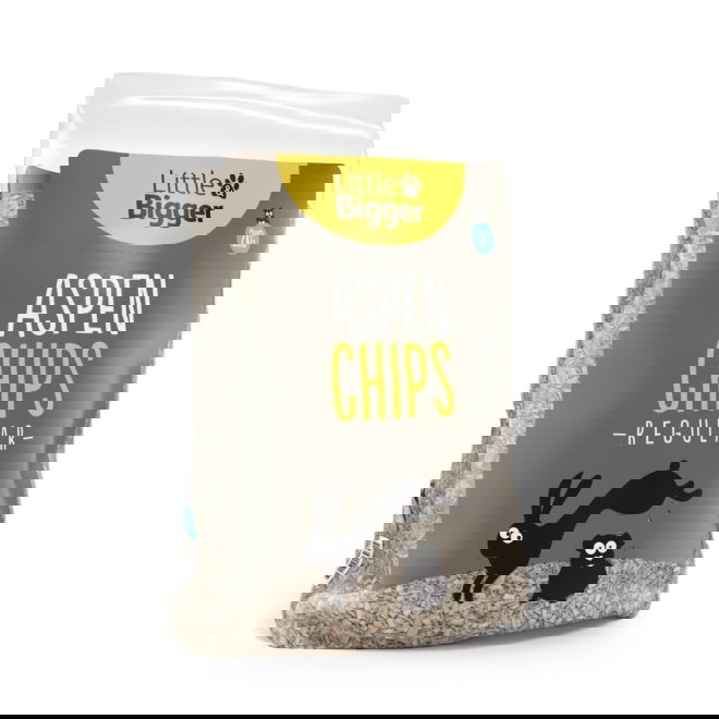 Little&Bigger Aspen chips burstrø original 2 kg