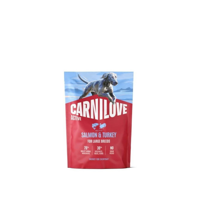 Carnilove Dog Adult Active Large Breed Salmon & Turkey (1,5 kg)