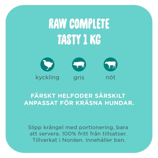 SMAAK Raw Complete Tasty (1 kg)