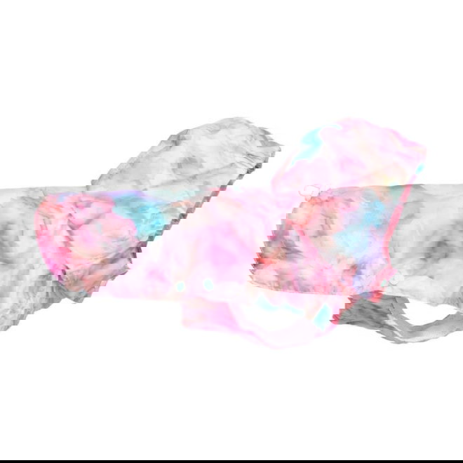 Little&Bigger Mistral Regnhoodie Pastel Cloud print