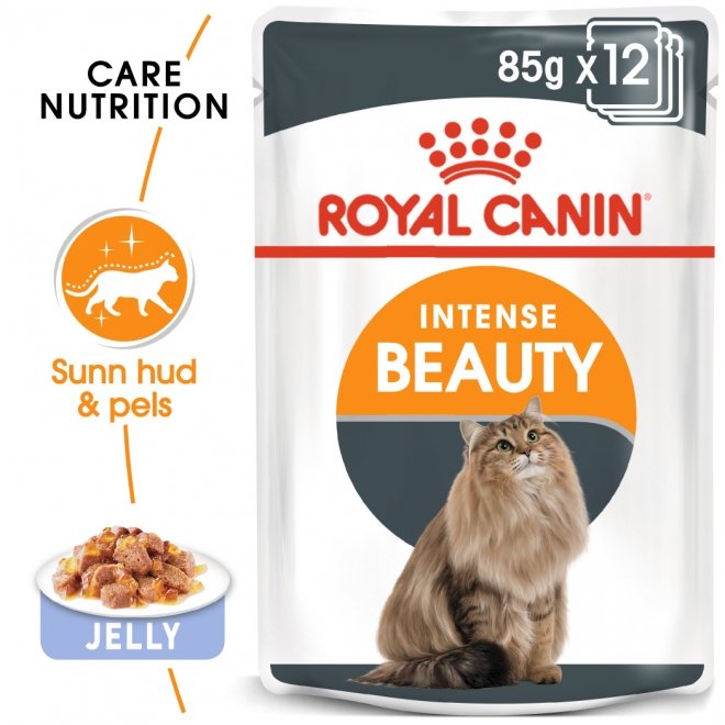 Royal Canin Hair & Skin Care Jelly Adult våtfôr til katt