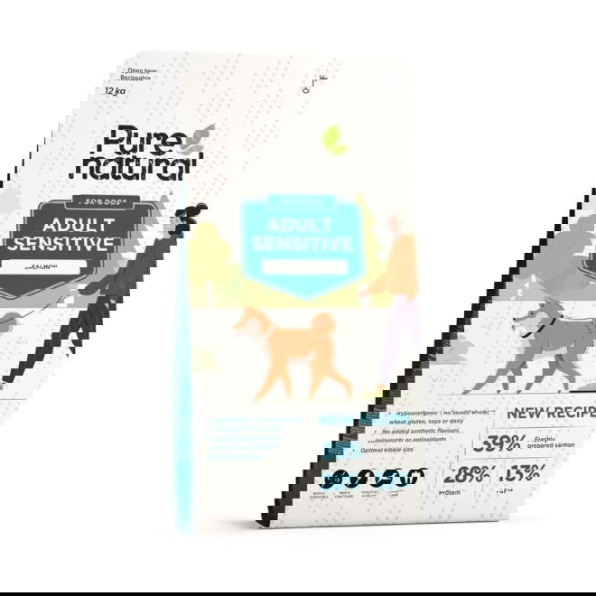 Purenatural Dog Adult Sensitive Salmon (12 kg)