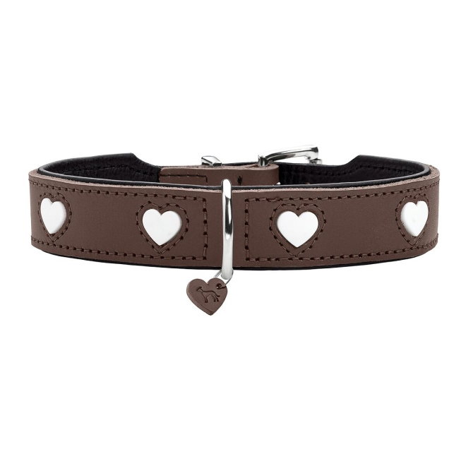 Hunter Collar Love Brown