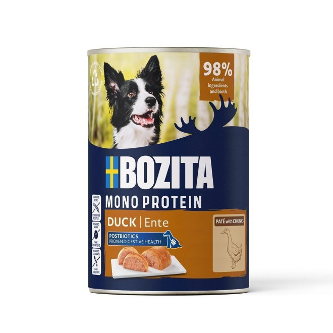 Bozita Dog Adult Pat&eacute; Mono protein Duck (400 g)