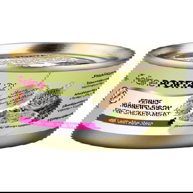 Feline Porta 21 kylling & aloe vera (156 g)