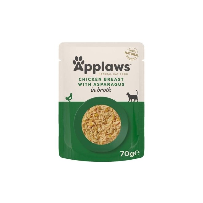 Applaws Cat kyllingbryst & asparges 70g